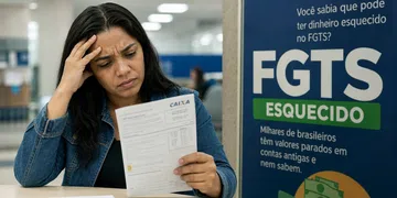FGTS Esquecido: brasileiros têm bilhões parados em contas antigas e nem sabem